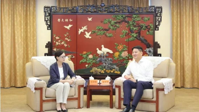 姜冬冬會見上海市旅游行業(yè)協(xié)會一行